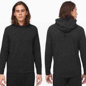 Lululemon Men’s At Ease Hoodie Heathered Black / Black